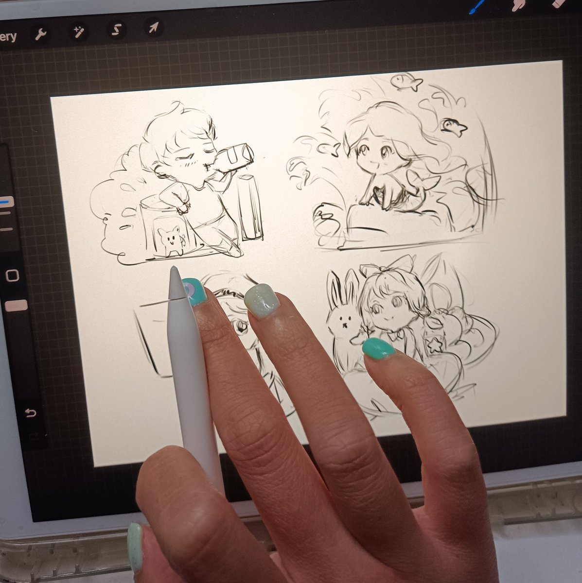 tonkasoup's tweet photo. Please wait for my chibs ๐ฅบ๐ง #midnightwip https://t.co/jGG9Lmwa9K