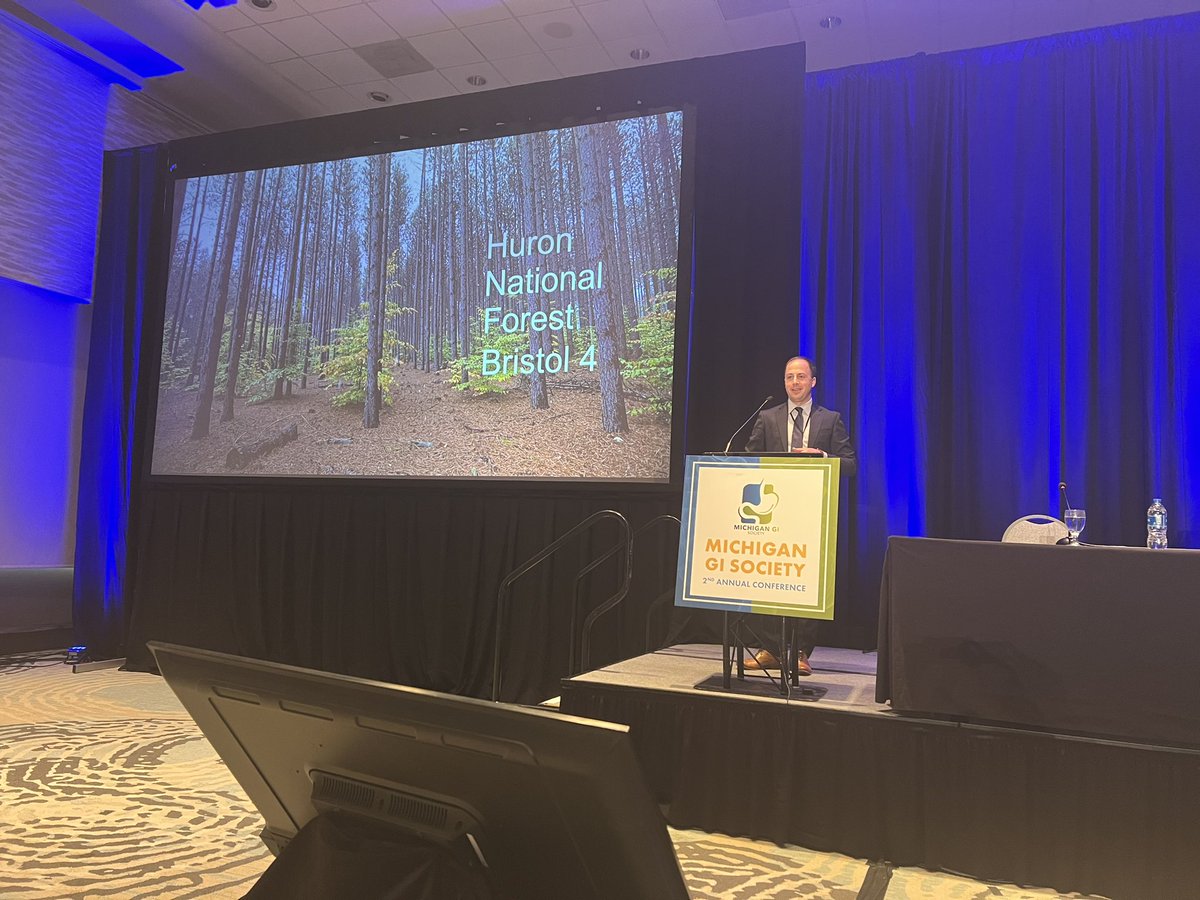 ibdgijami's tweet photo. So proud when you see your former @UMichGIHep fellow now turned @HenryFordHealth motility specialist give a great talk on #constipation and even managed a few good 🤣 with his #bristolstool and Michigan comparisons  

@MIGISociety #MIGI2023 https://t.co/C052mrnBPB