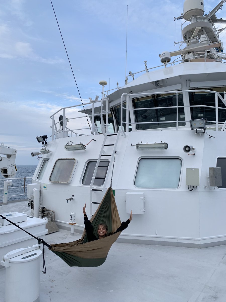 Iceland cruise at full speed. Sampling radium under the midnight sun, fjord sediment cores, and even some fresh fish on @rv_skagerak_gu