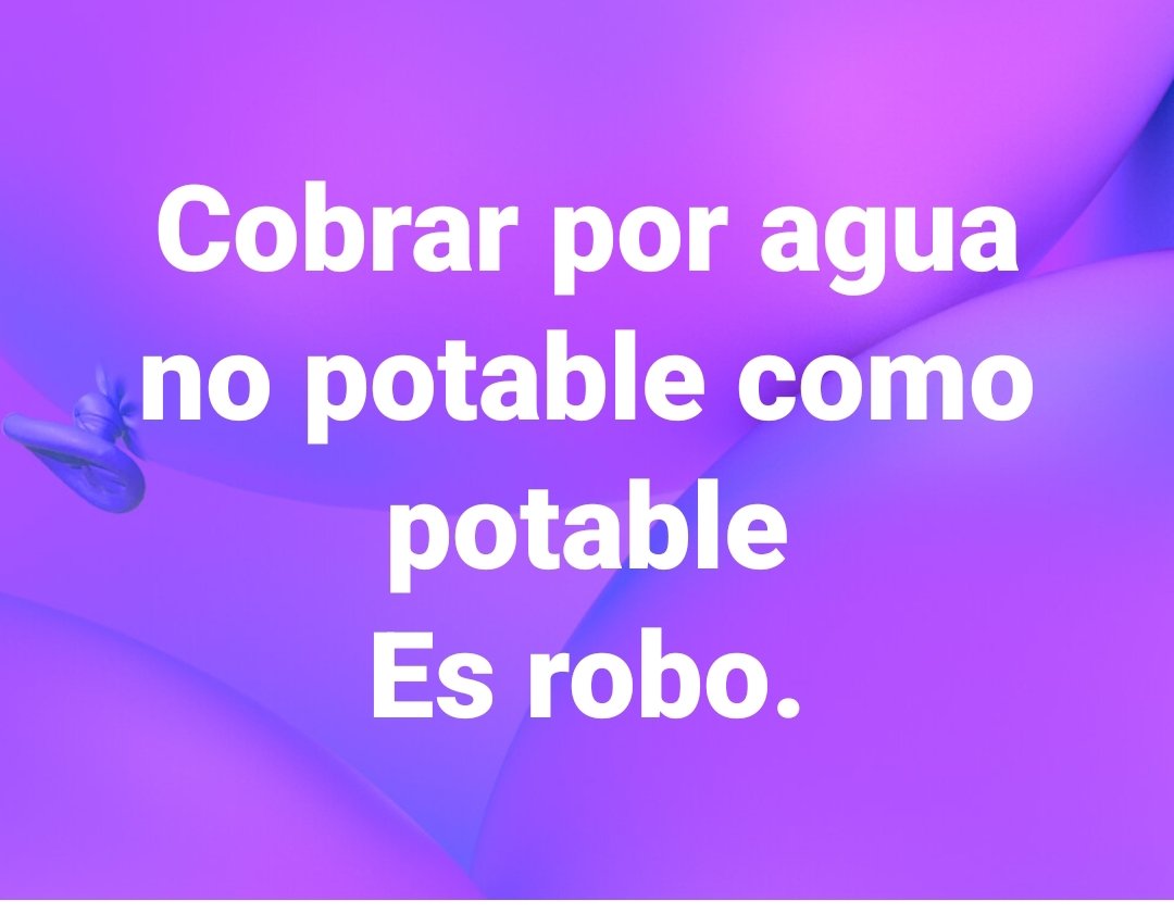 miguelfastraldi's tweet image. ##Nobes potable no es cobrable.
