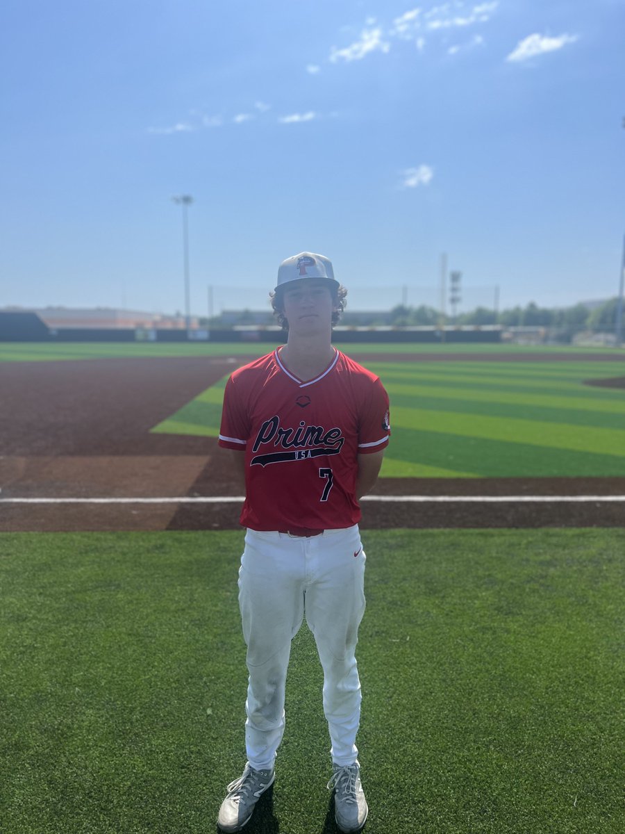 ✭Five Tool Texas✭ (@fivetooltexas) on Twitter photo F: <a href="/USA_PrimeBB/">USA Prime Baseball</a> NTX 12, Houston Nationals 1
PoG: <a href="/curtis_wolfe_/">Curtis Wolfe</a> 3-4, 2B, 3B, 5 RBI, R
Pitcher: Tyler Knott 6 IP, 2K, ER F: <a href="/USA_PrimeBB/">USA Prime Baseball</a> NTX 12, Houston Nationals 1
PoG: <a href="/curtis_wolfe_/">Curtis Wolfe</a> 3-4, 2B, 3B, 5 RBI, R
Pitcher: Tyler Knott 6 IP, 2K, ER