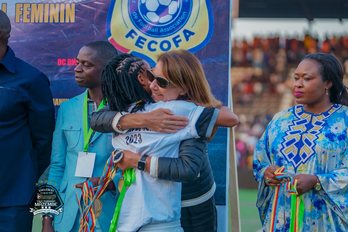 TPMazembe's tweet photo. #LINAFF2023 #CNFD
14e édition du Championnat National de Football des Dames
Le deuxième sacre consécutif des #Corbeaux https://t.co/1940fg9Olt