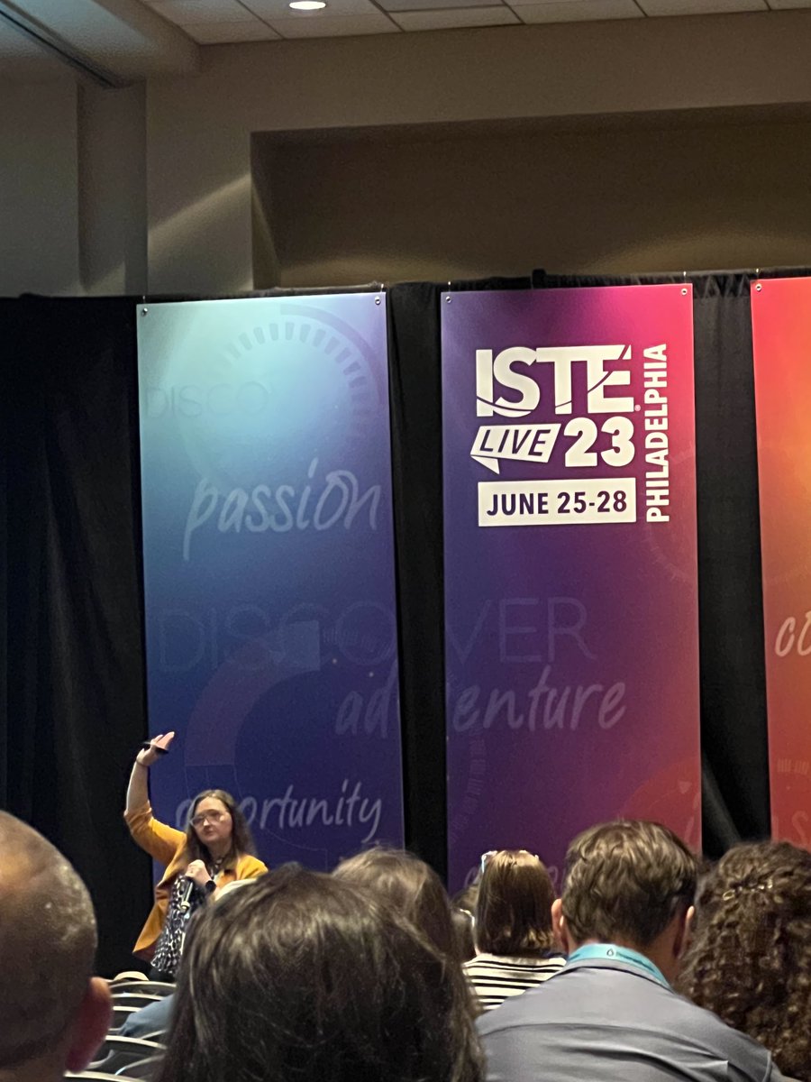 Glad to be back!!! #istelive23 ⁦⁦@ISTEofficial⁩