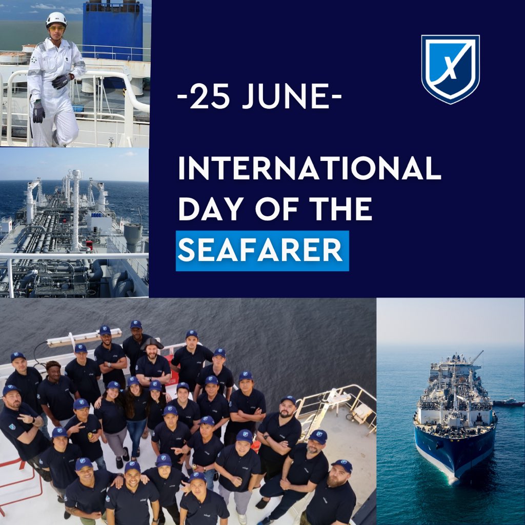 Excelerate_EE's tweet image. On the Day of the Seafarer we extend our deepest gratitude, honoring the dedication and commitment of those whose work at sea help to provide energy security worldwide.