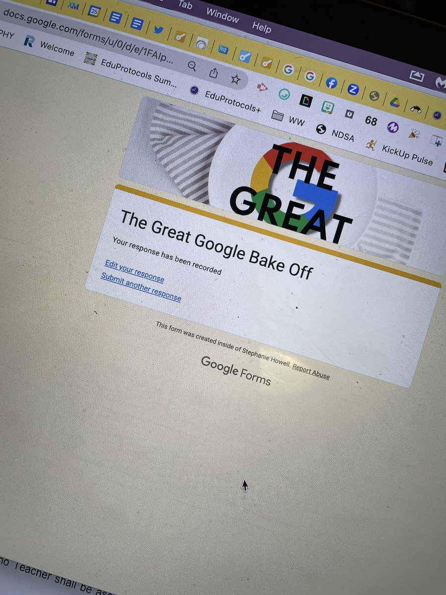 chaaven's tweet image. Thanks @mrshowell24 for having an event online for the #notatISTE crowd. #Funtolearn #PlaygroundFun #StuckinNorthDakota