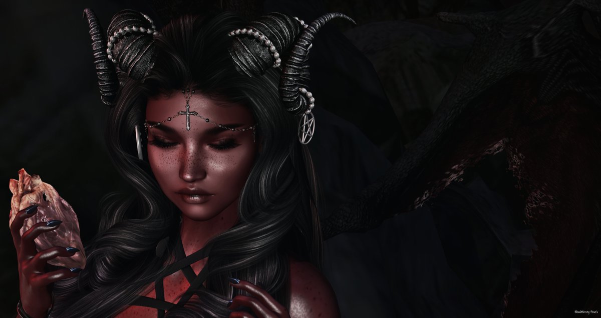 M&amp;M : Crimson Skin Tone
you can get this amazing Skin at The Darkness Chamer Fair June 23rd - July 14th 2023
maps.secondlife.com/secondlife/Kai…