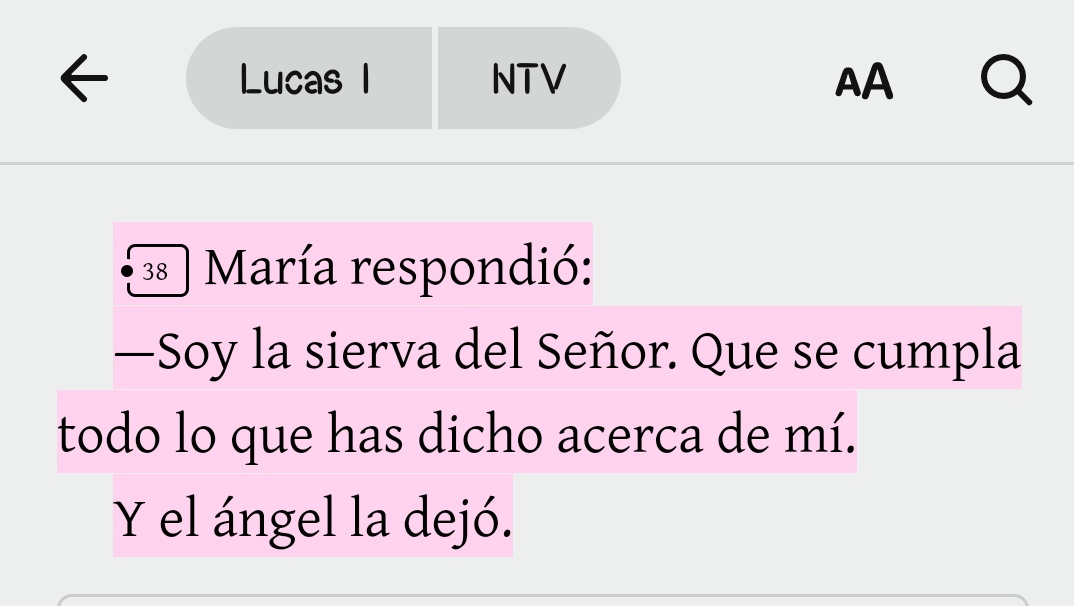 Palmenia's tweet photo. María acepto su destino, porque confío plenamente en Dios ✨ https://t.co/g9Kak6iuUj