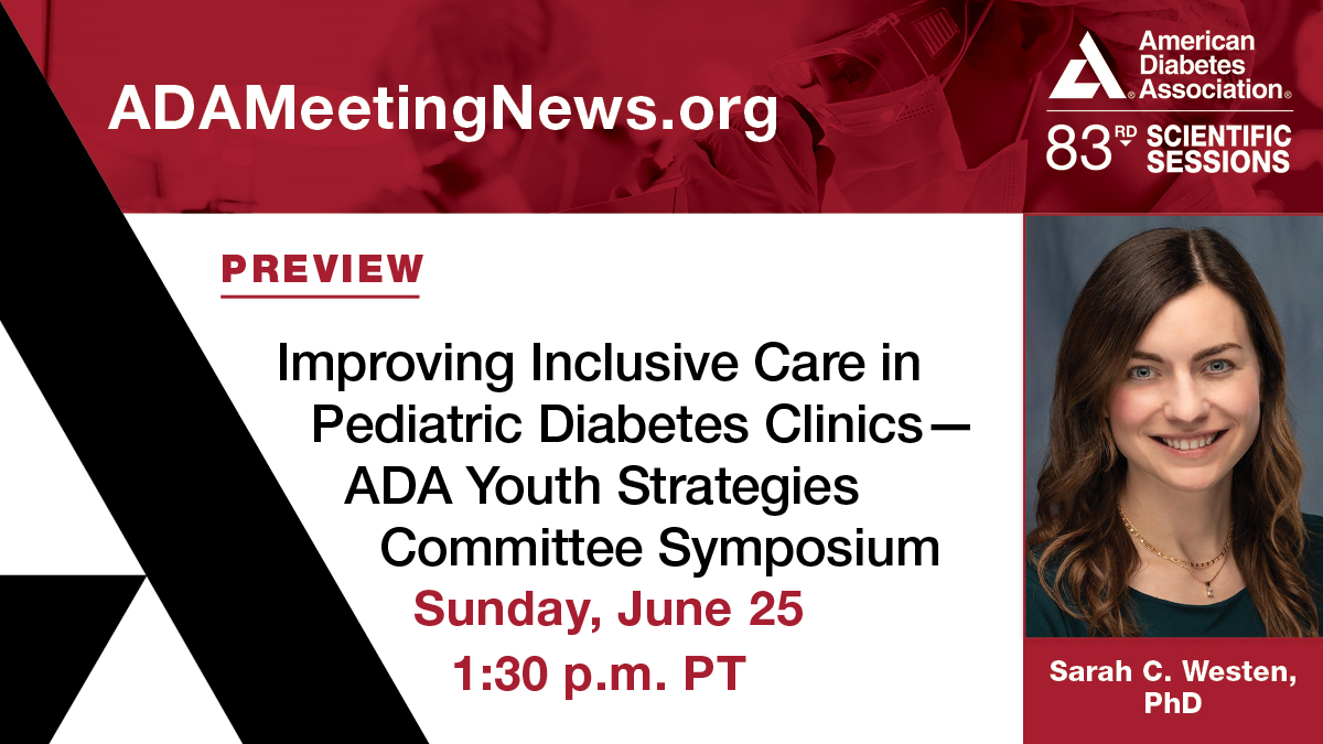 Today, Sunday at #ADA2023: A symposium will present ways to improve provider communication in pediatric diabetes. Read a preview in ADA Meeting News: bit.ly/3Nr7HNm