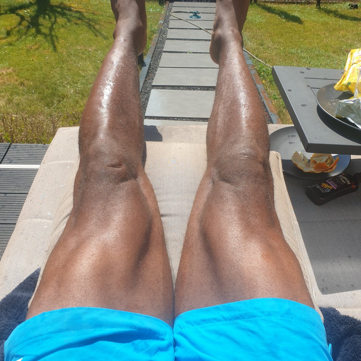 I love this country. Dont no one say we didn't have any sun loll