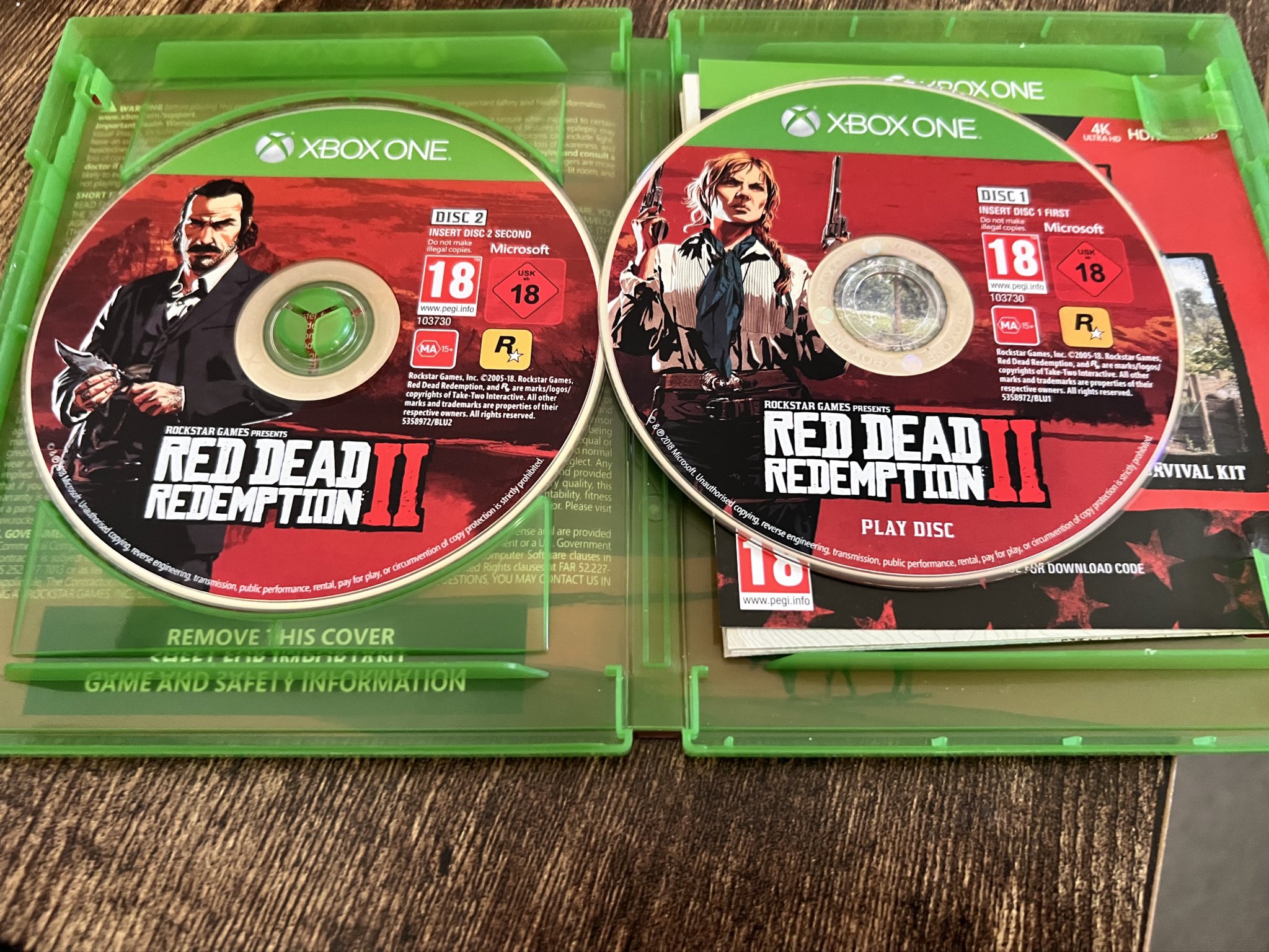 Red Dead Redemption 2 Xbox One 2 Disc Release Is Unknown