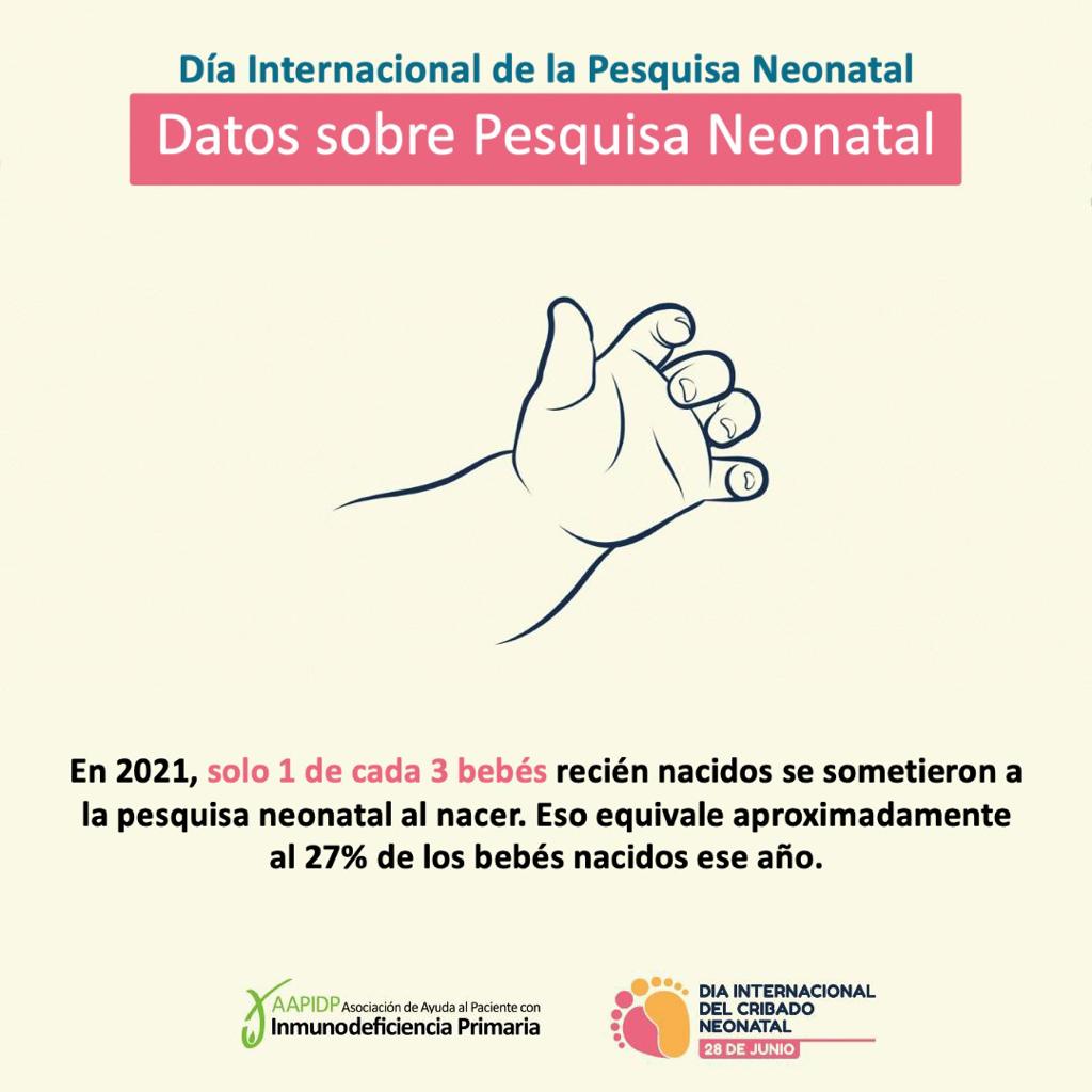 👶La pesquisa neonatal es un conjunto de pruebas médicas que se realizan a los recién nacidos para detectar enfermedades genéticas o metabólicas en etapas tempranas.
@ipopi_info

#INSD #InternationalNeonatalScreeningDay #neonatalscreeningmatters