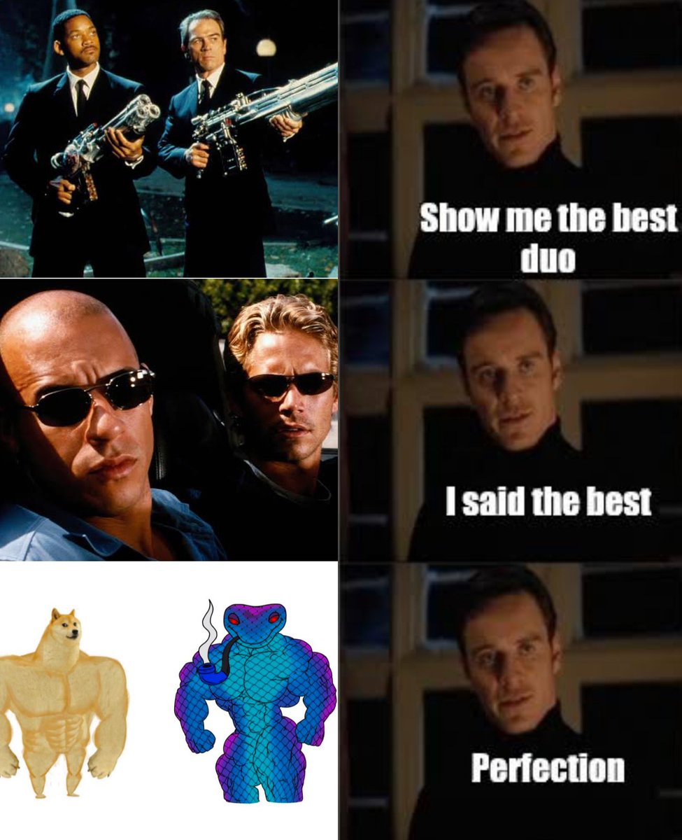 Dolted_'s tweet photo. My entry for meme contest

#dogetosnek https://t.co/viQ7JjBXi1