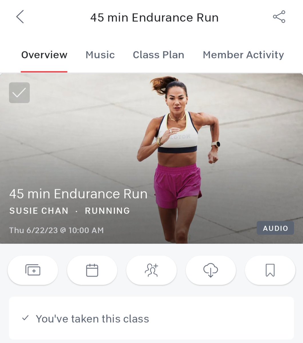 45 min Endurance Run w/ <a href="/Susie__Chan/">Susie Chan</a> on the running track of #AllureOfTheSeas #RoyalCaribbean #Peloton #SeaDay