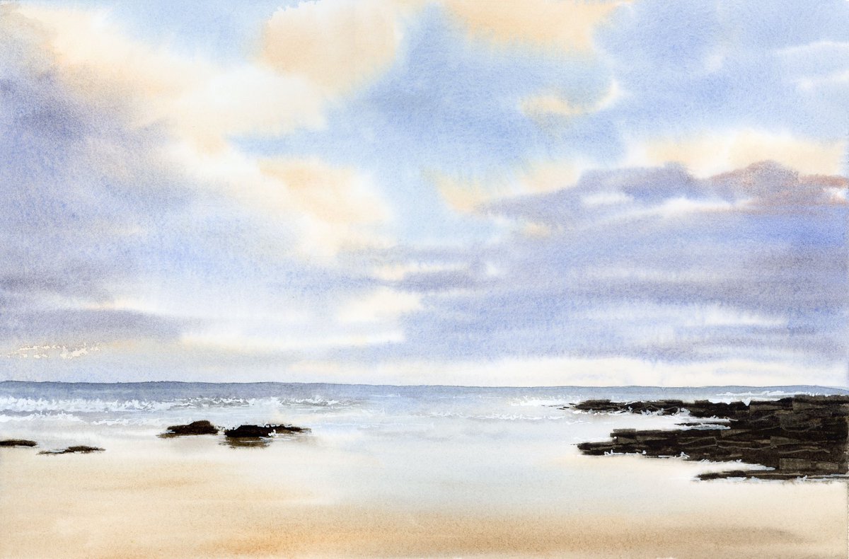 BrigitteKlassen's tweet photo. Clearing skies, watercolour on Arches Hot Pressed, 640 gsm

Fine Art Prints available on my website:

https://t.co/x0yFHeYoi7. 

#beach #watercolorpainting #art #artist #seascapes #ocean #sunrise #beautifulskies https://t.co/usaFG79rVK