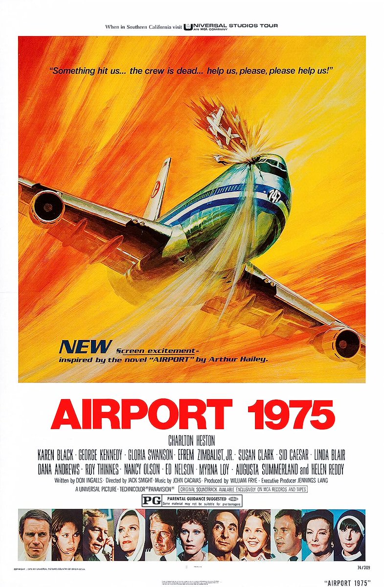 #NW AIRPORT 1975 (1974) 🛩🔥📽
dir Jack Smight
#70sFilm #DisasterMovie #midaircollision #soapopera #allstarcast #HorrorFam #FilmTwitter