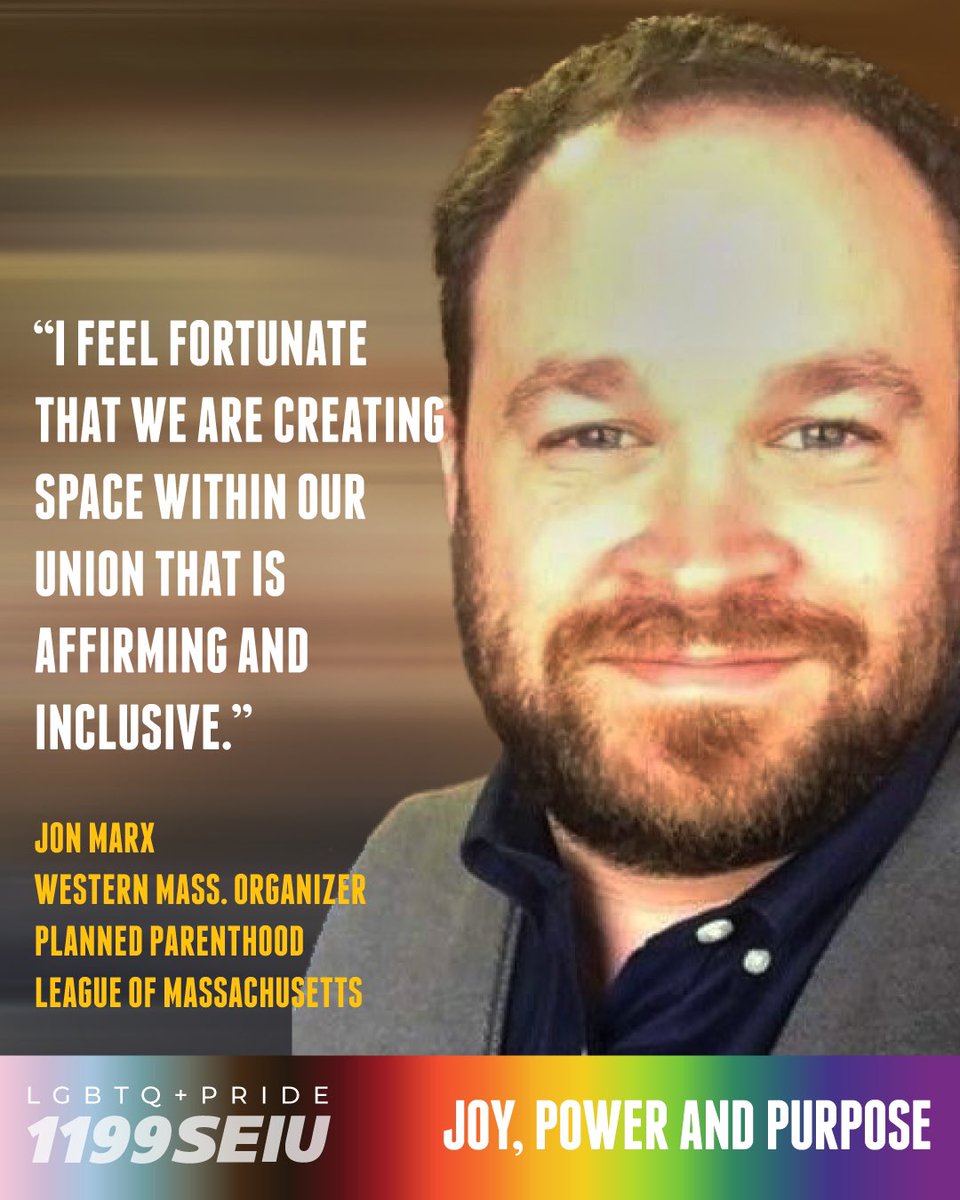 “It’s important to be intentional that all voices are at the table, and we are empowered.”
 
Thanks, Jon, for sharing your thoughts on #PRIDE and how our union can continue to be inclusive. #UnionStrong