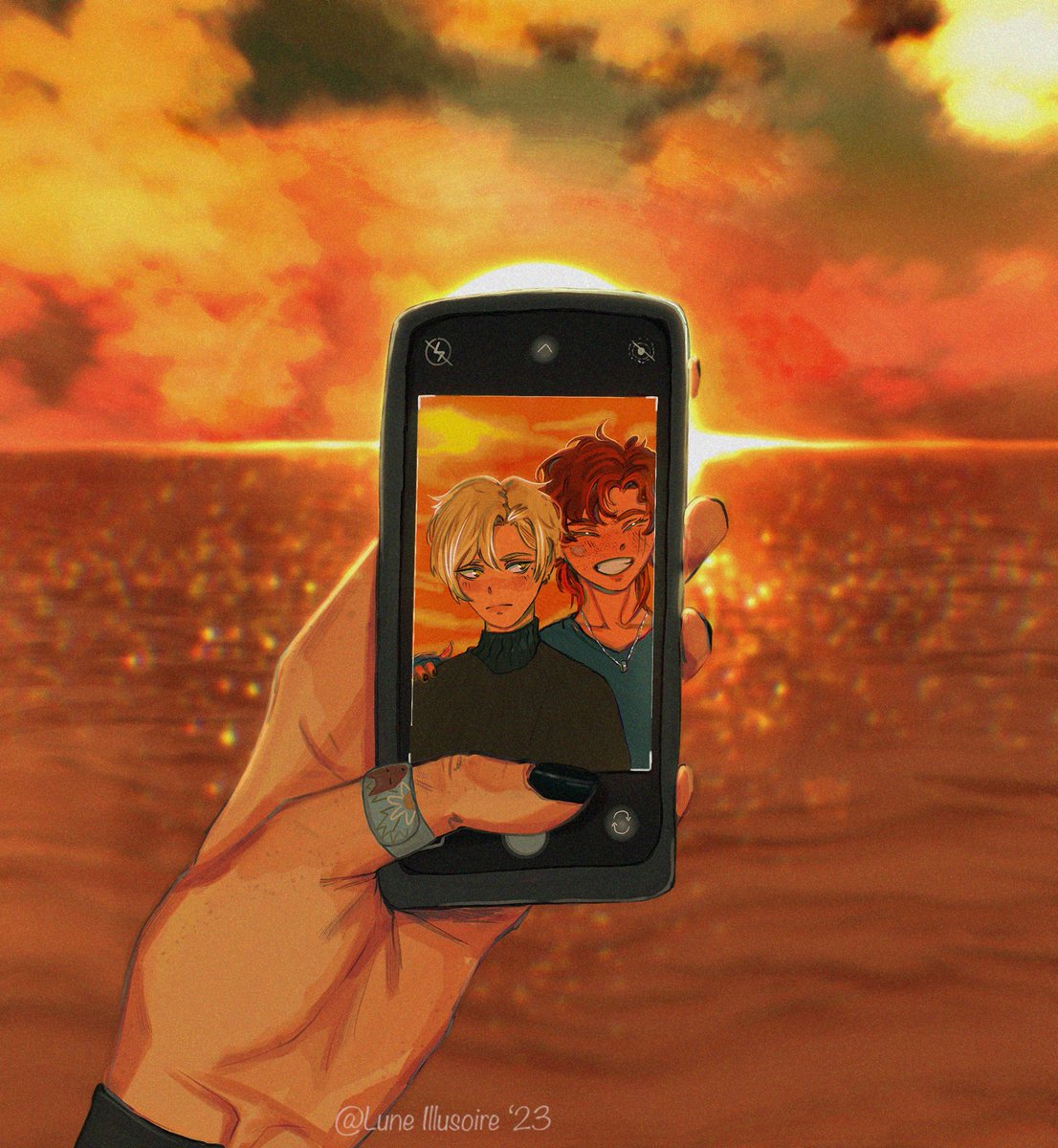 warm memories 🌅 #aftg #andreil #artwork