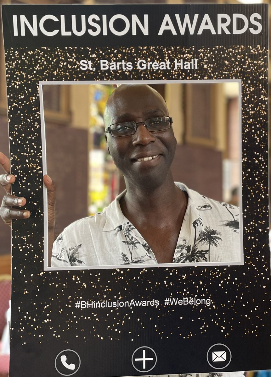 @RasheedOgunlaru one of our 11 Judges at the @NHSBartsHealth inclusion awards #BHInclusionawards2023