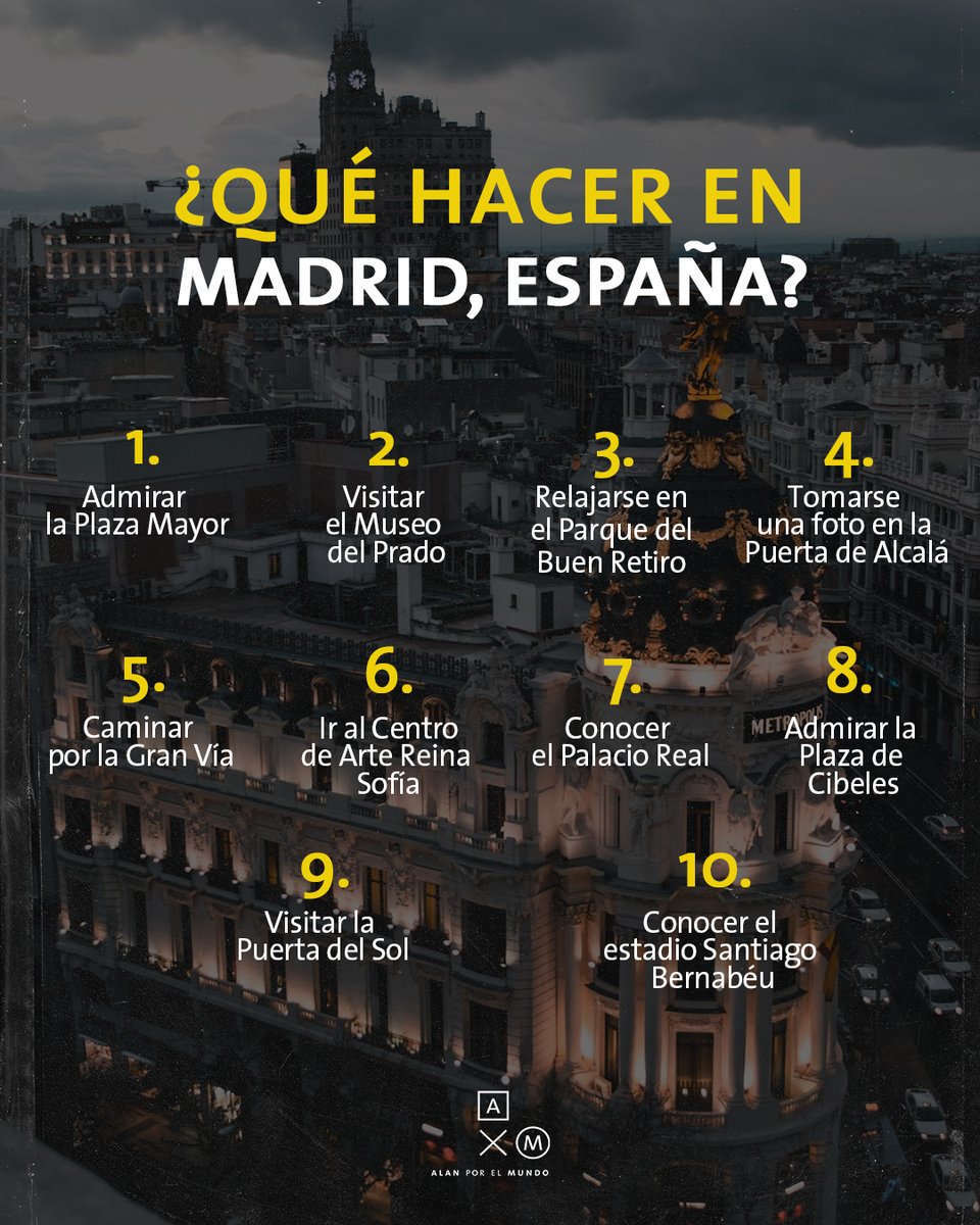 Trágame tierra y escúpeme en Madrid 🥰
