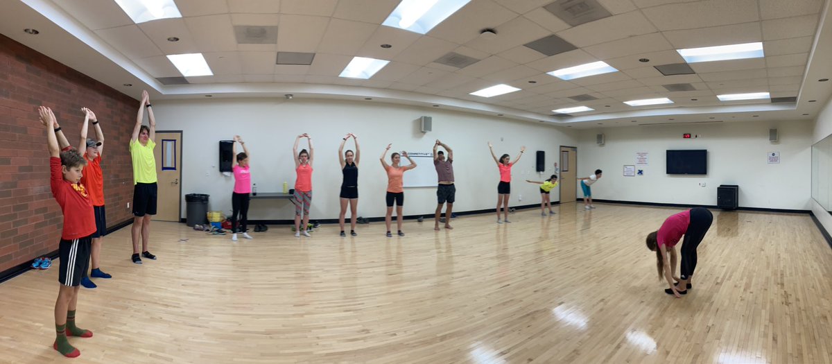 arrowheadnordic's tweet photo. Ending this amazing training/testing weekend @NipissingTrails with Stephanie, leading the athletes through flexibility and functional mobility yoga. Just missing Miska. 🐾 https://t.co/kuseZmQcw5