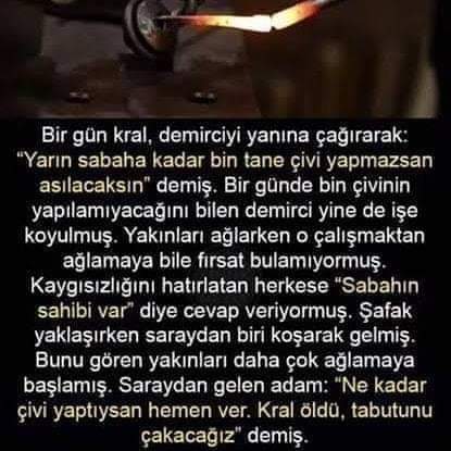 #hayat bu....👌👌

Beş dakika sonrasında ne olacağını bilemiyorsun...!
🕊️🕊️🕊️