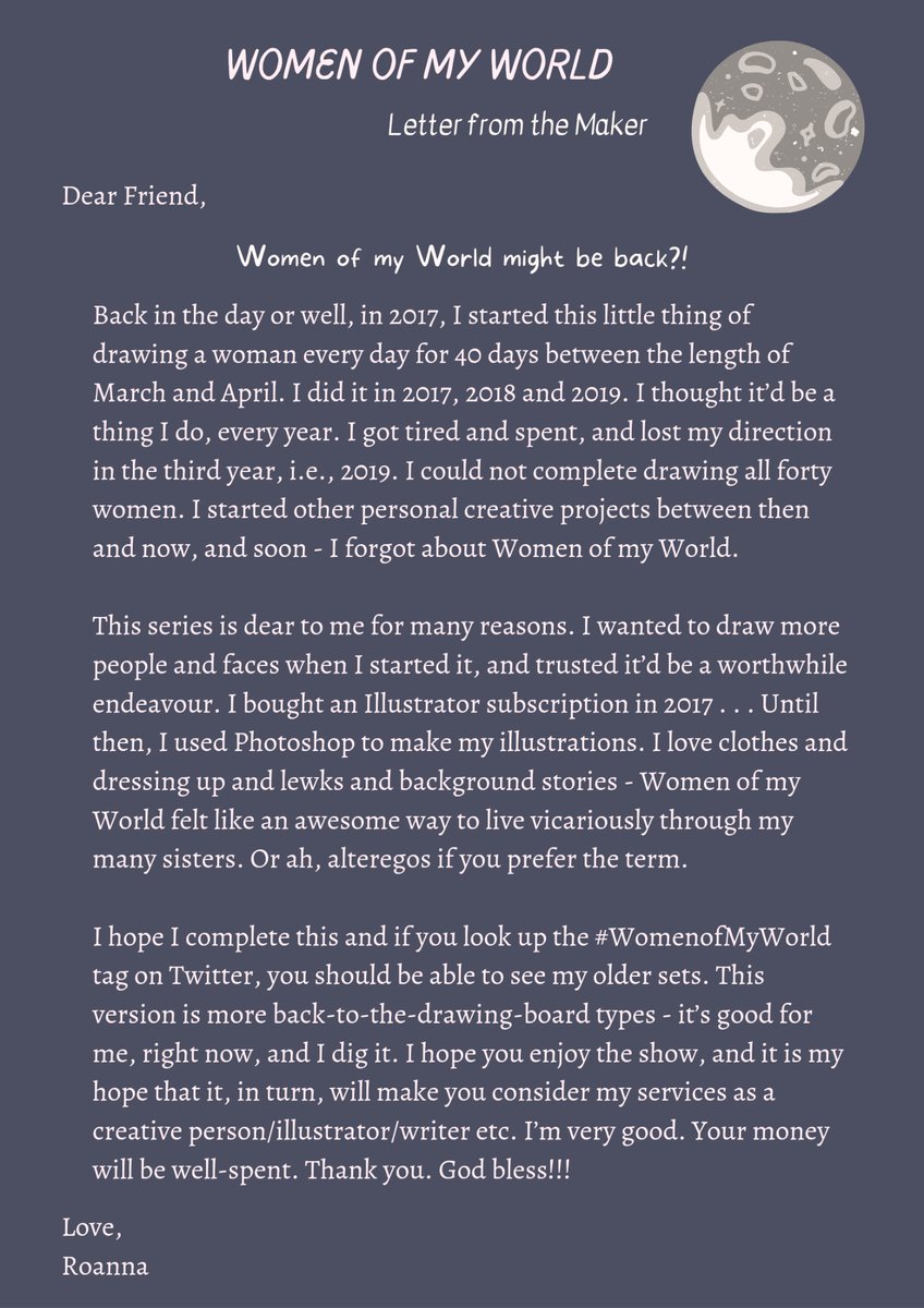 RoannaFernandes's tweet photo. 1️⃣1️⃣0️⃣ Women of my World: Olesia 

by Roanna Fernandes 

Medium: Youva sketchbook 
Tool: a Trusted black gel-ink pen 

Notice: Made on Canva 

#Clothes #Datenight #Dressingup #June #LittleWomen #Neptunia #RoannaFernandes #studiojupiter #WomenofMyWorld #WomenofMyWorld23 https://t.co/SrQequfvsQ