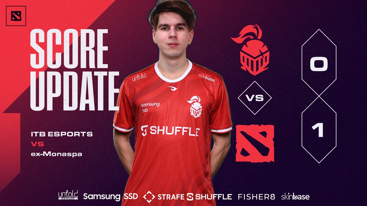 ITBesports's tweet photo. The first game did not go our way

📺 https://t.co/qjhUbIn0p6

#UpTheKnights #ITBDOTA https://t.co/ySyeQ7t1cC