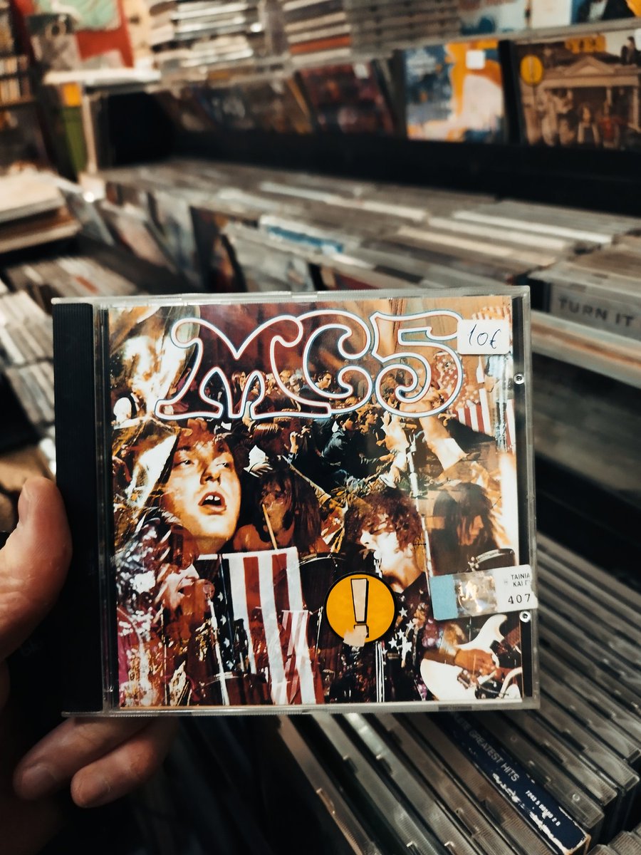 ActivistOfMusic's tweet photo. Got this classic from a local cd store.
Kick out the Jams Mothef@ckers!!
🤘🎶💿🎵🎸🔝🔥
#newrecord #cdstore #recordstore #cd #cdcollection #Sundayshopping #recordshopping #classicalbums https://t.co/DULiMoIhzQ