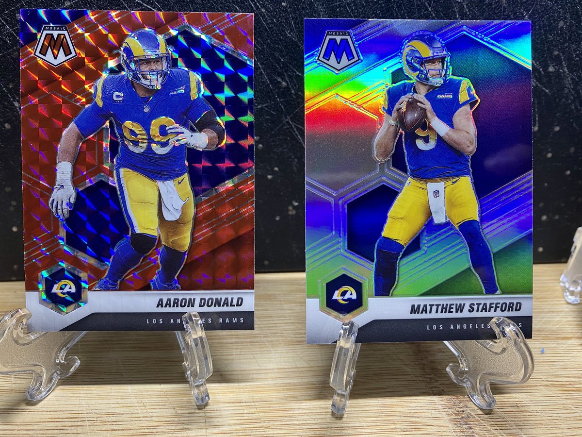 $2 each

#RatedRookie #Chargers #Rams #AaronDonald #MatthewStafford #CamAkers #LarryRoundtree #VanJefferson #TutuAtwell #Select #Parallel #Mosaic 

PWE is free up to 3 cards; BMWT is $4
5 or more cards, shipping is free.

#TwoFiveTenFifteen #GOKJuneSale