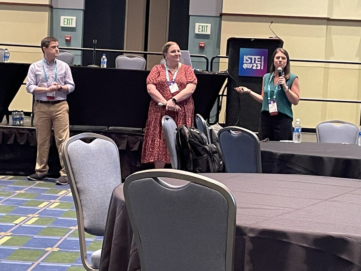 Appreciate importance of being super intentional in design &amp; execution strategies to create student belonging in online learning spaces <a href="/JessicaRae929/">Jessica Herring Watson</a> <a href="/michaelsmills/">Michael S. Mills</a> Noel Gieringer #ISTELive23