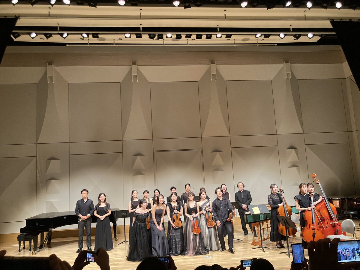 <a href="/orchestre_cocon/">ココン室内オーケストラ / Orchestre de Cocon</a> ありがとうございました♪✨😊最後全体のお写真撮るの難しいかったです…