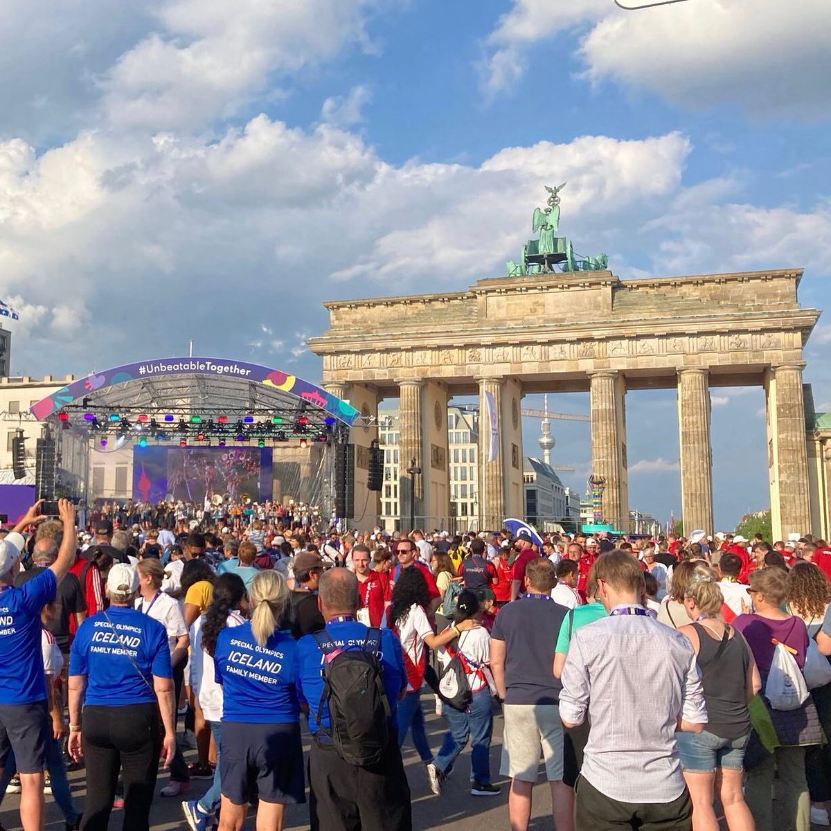 Celebrating my #SpecialOlympics journey. Come and find out more at instagram.com/sojohnhayes

The closing ceremony at the Brandenburg Gate! What a way to close the the 2023 Berlin games.

#UnbeatableTogether #SpecialOlympicsWorldGames #TeamSOGB #FamilyTime