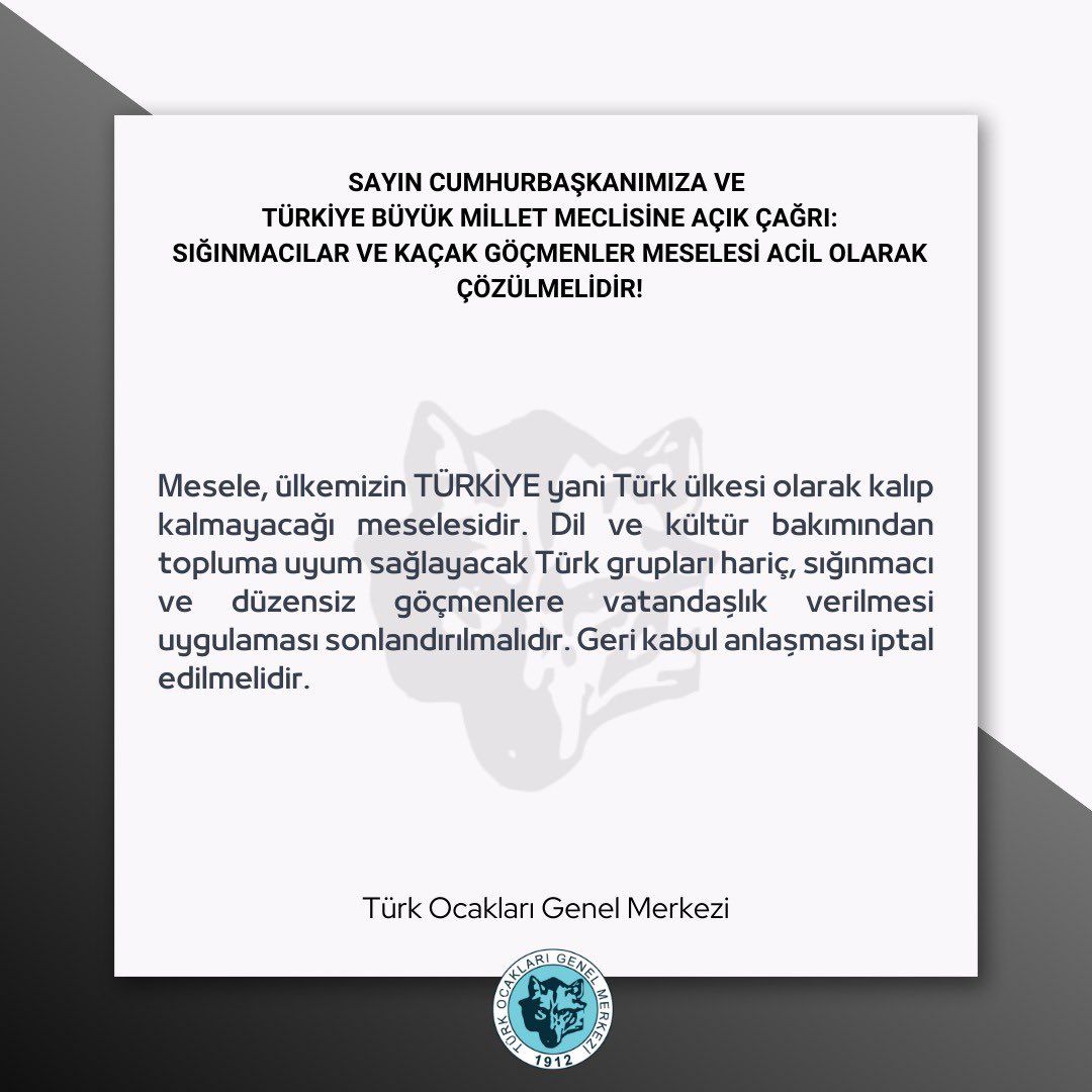 Türk Ocakları 🇹🇷 tweet media