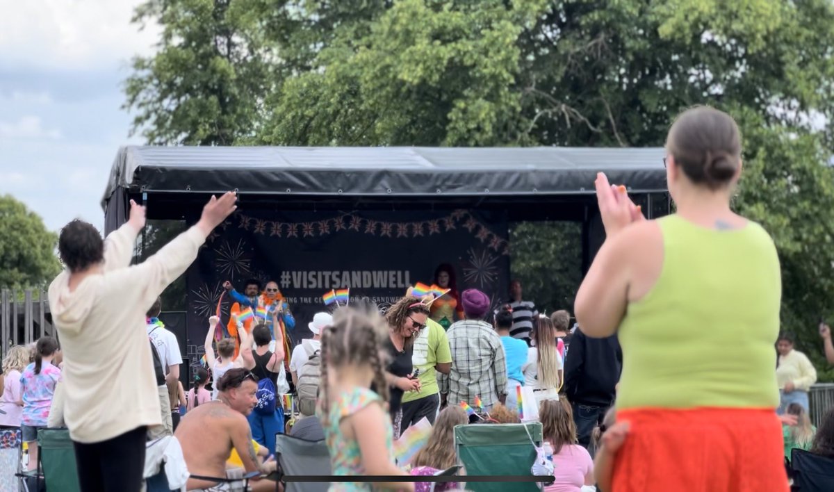 rich4sandwell's tweet photo. Honoured to be invited by #MayorofSandwell to open the 2nd 🏳️‍⚧️Sandwell Pride 🏳️‍🌈 Had a great inclusive afternoon! Thank you @sandwellcouncil @VisitSandwell for the great event! https://t.co/OAi27weTOh