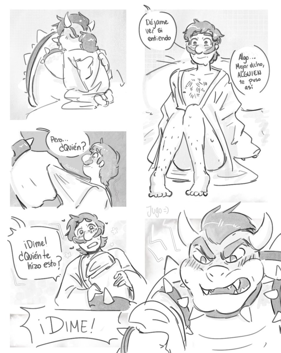 Parte 14/? 👀
¡Confiesa! :3
#bowuigi #bowserxluigi