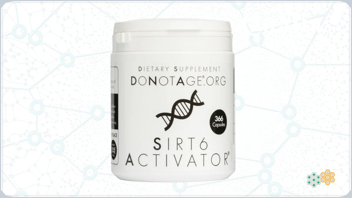 #SIRT6Activator #HealthSupplement #AgingResearch #HealthyLifestlyle 

A new study in Aging US reveals: SIRT6Activator reduces #inflammation, enhances #immunity, and improves #spinalhealth. Embrace vitality with the world's only verified SIRT6 activator!💪

rb.gy/beefk