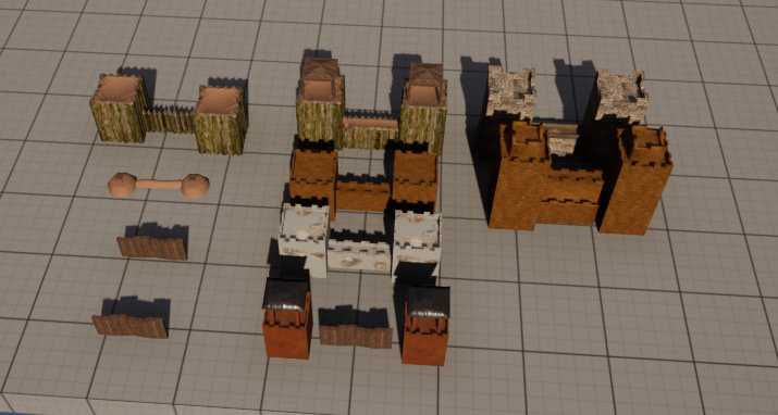 NikousStudio's tweet image. #UnrealEngine #indiedev #devbubble #gamedevs 
All the walls in Ascendant Dawn so far