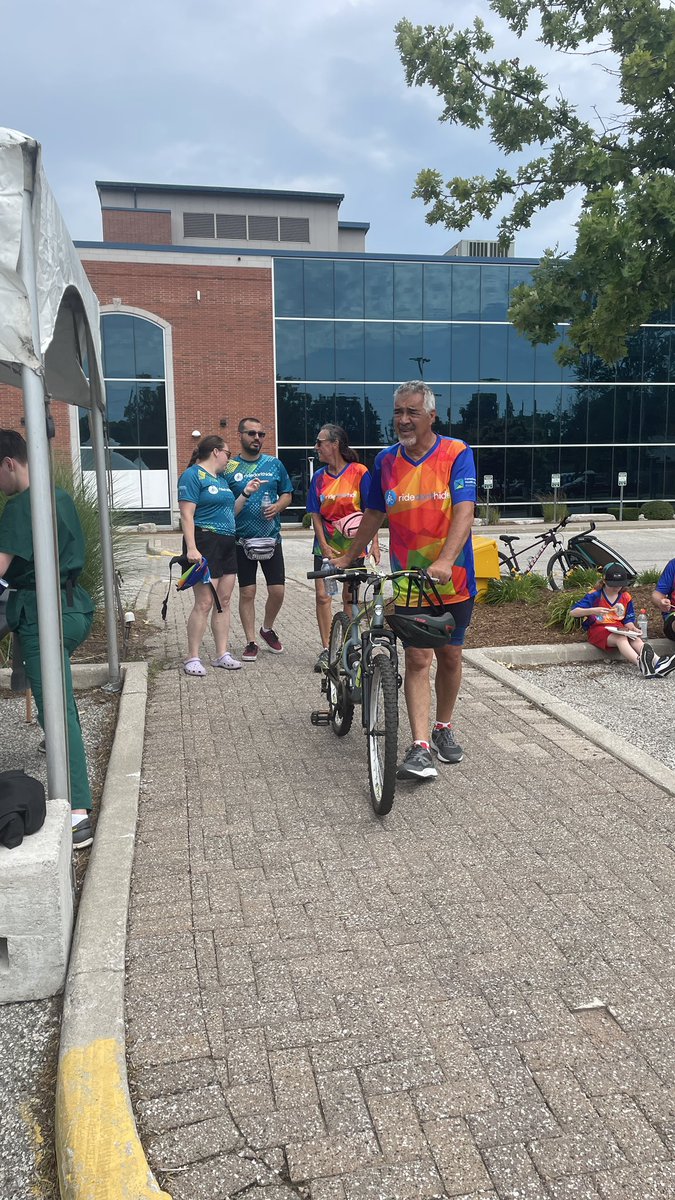 CMHAWECB's tweet photo. #RideDontHide 2023 post ride but still need another $8k ish to reach our goal!  

Still time to donate !  

Thx @GreenShieldCo Cares for your generous support!  

https://t.co/fmaWi6UvyQ https://t.co/2PyPRTiScE