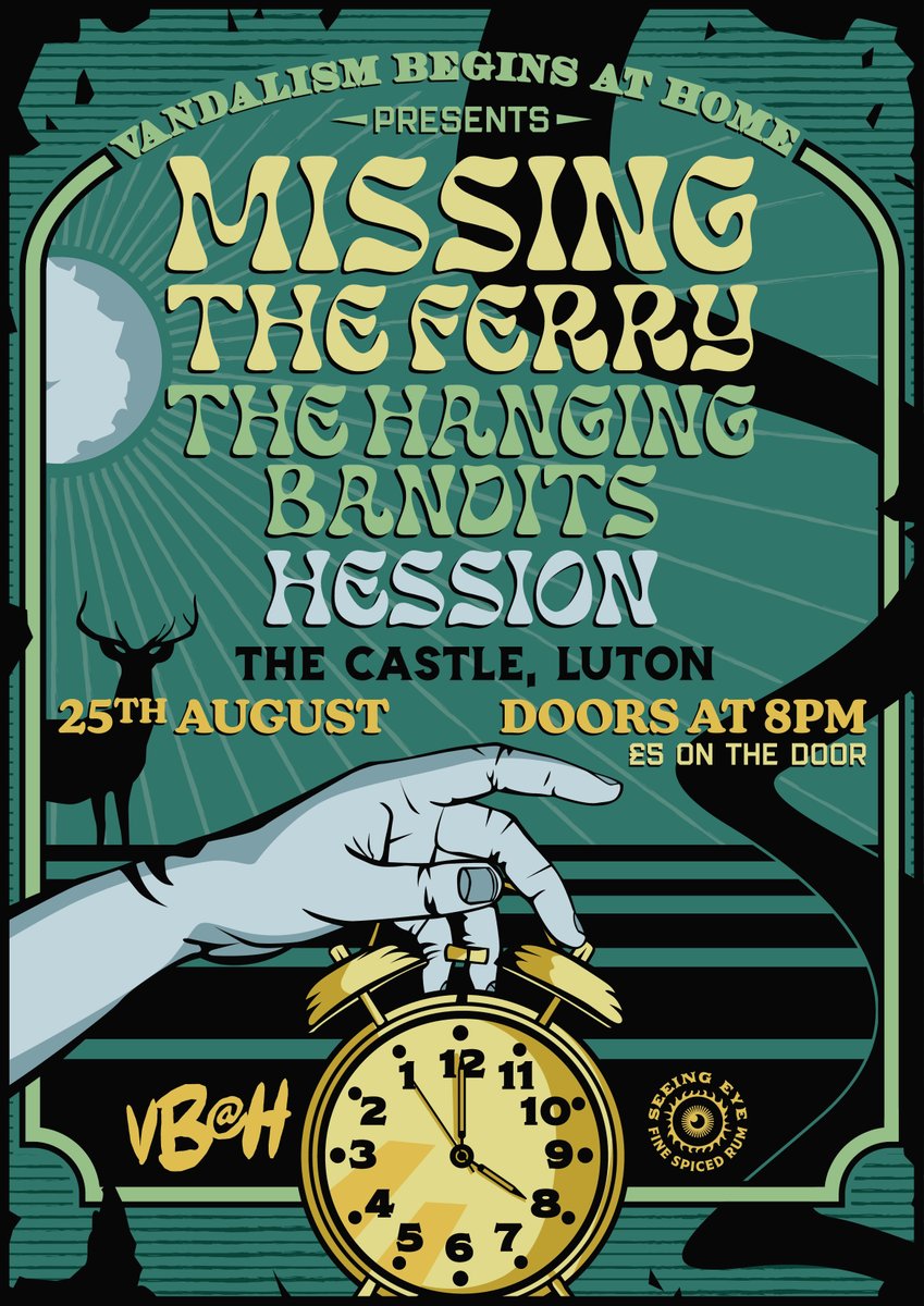 A Summer night's dream of Folk & Celtic music!

VBAH Presents: @missingtheferry @HangingBandits and Hession @TheCastleLive 
25th August, 2023
£5 on the door from 8PM

#folk #folkrock #indiefolk #altfolk #folkmusic #folkmusican #celticmusic #traditionalfolk