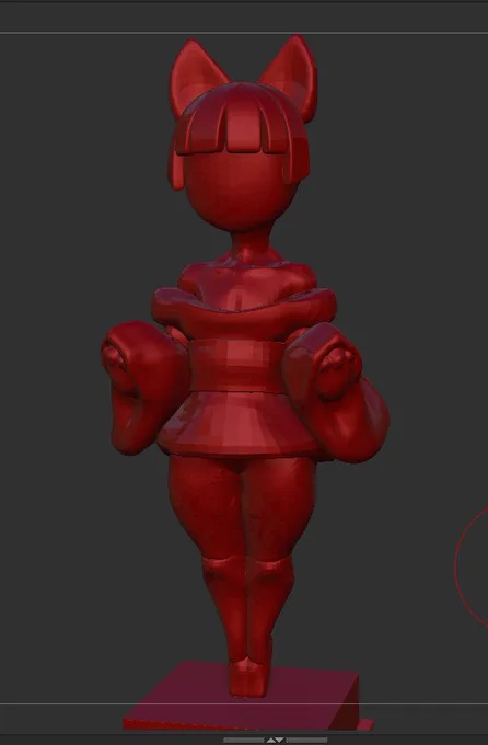 やっと袖いい感じになってきた! #ZBrush #アート #art