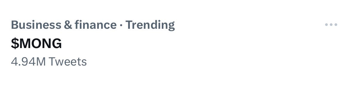 $MONG is just built different 🟪