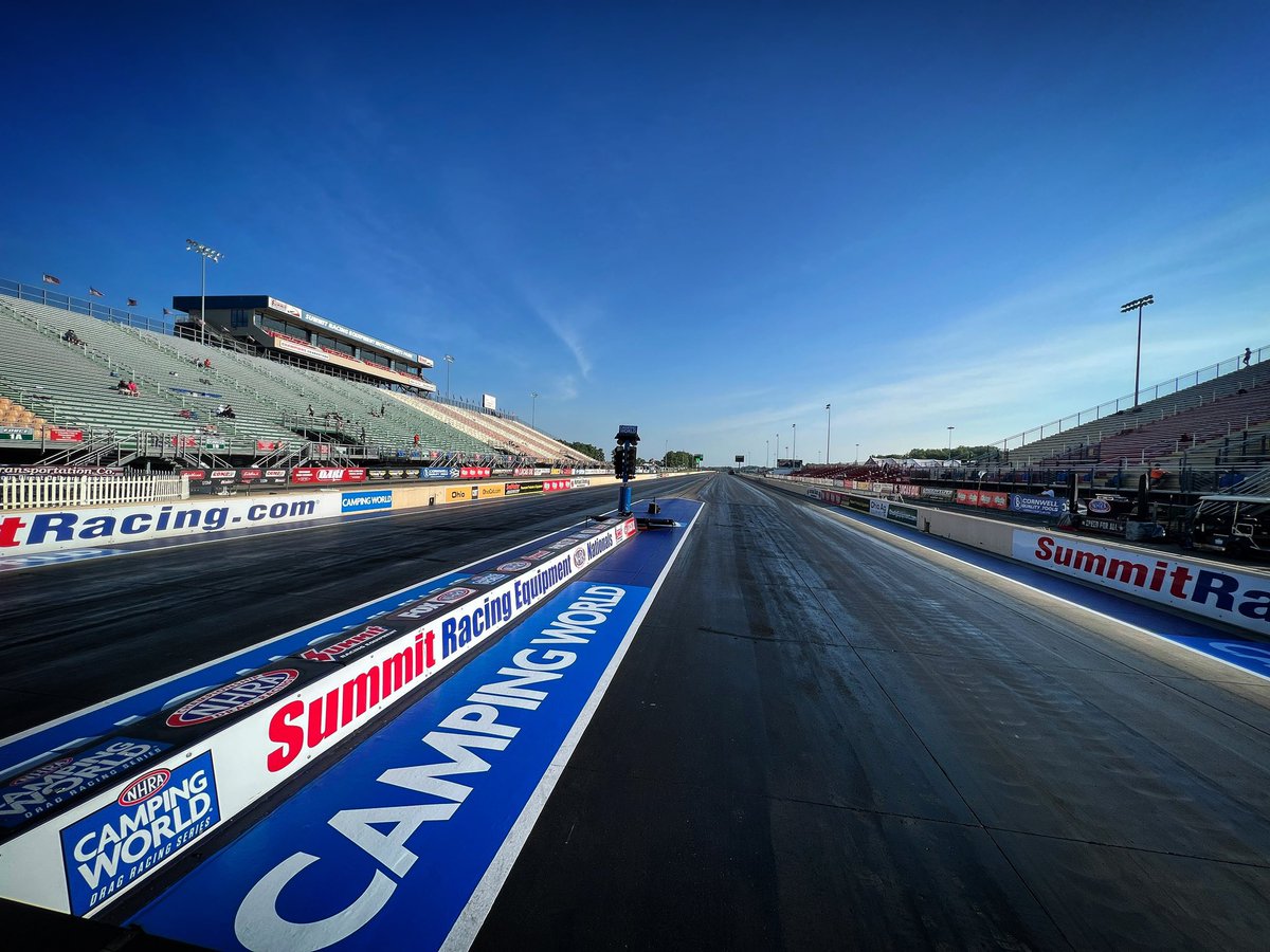 buckle up, it’s race day #NHRACampingWorld #NorwalkNats