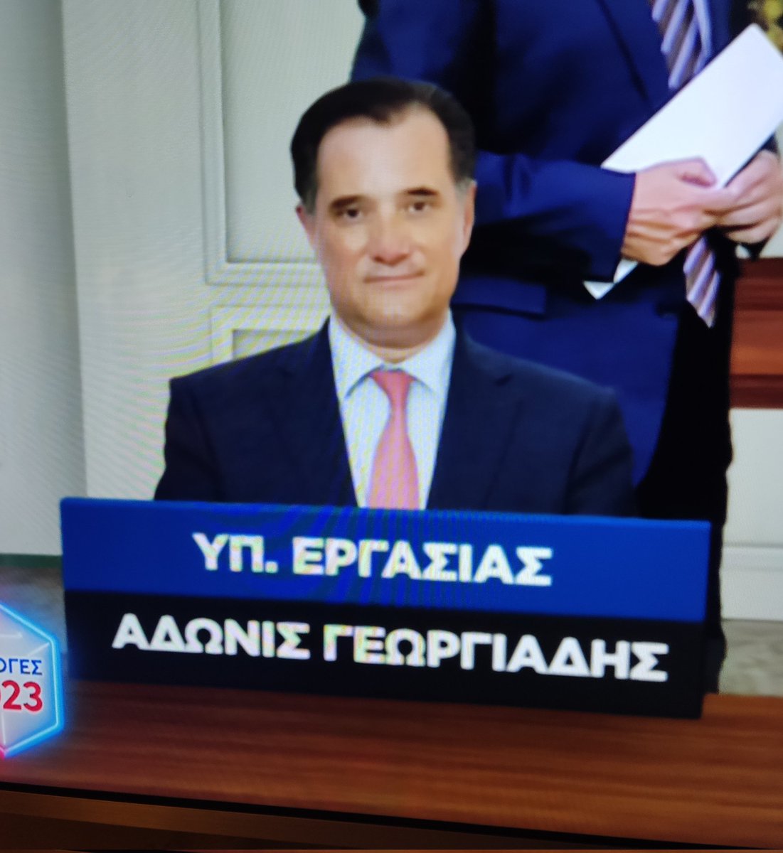 ANDREWK38's tweet photo. Το μεγαλύτερο βλήμα του κόσμου θα τον κάνουμε πάλι υπουργό κ μάλιστα στο Εργασίας...Έχουμε τελειώσει κυριολεκτικά.. Λυπάμαι πάρα πολύ... https://t.co/R8pUqrlVa2