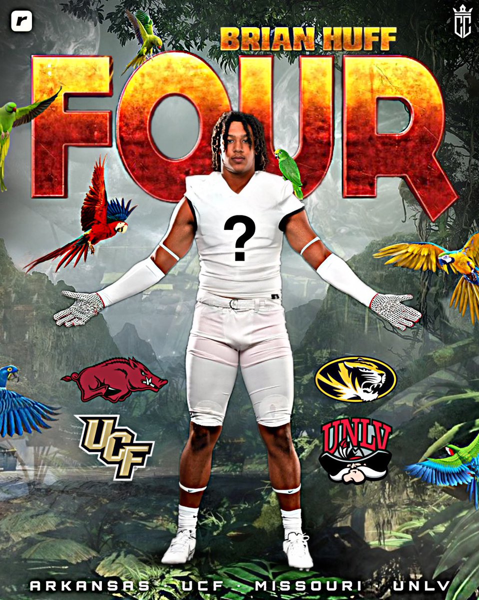 commitcoverage's tweet image. 4⭐️ LB Brian Huff is down to 4 schools. 👀 @brianhuff23 

Huff is a 6’3 230p LB from Arkansas. He cuts LSU, Kansas State, Notre Dame, Memphis and others. 

Where should he go? 🤔