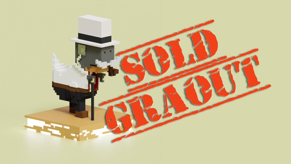 TheDinoVox's tweet photo. La première vague Olg Graou des DinoVox a Sold Out en un peu plus de 2h ! 🤯

1200 #NFT DinoBox ont été attribuées, le succès a dépassé les estimations les plus optimistes

Rendez-vous désormais pour la vente publique PERMIAN en septembre

Stay tuned pour de futures annonces 🦖 https://t.co/U8vUoV3Mv6