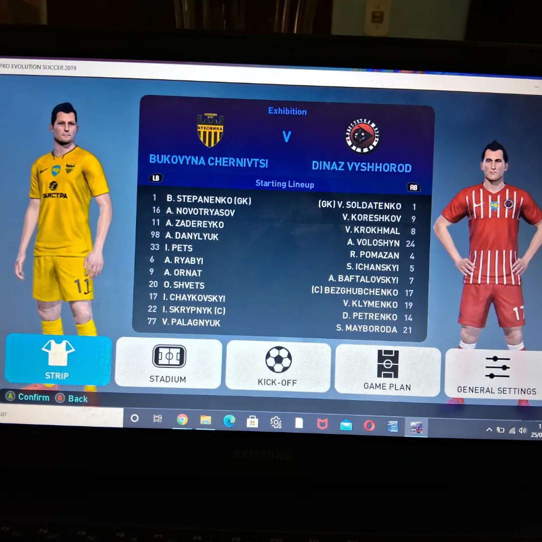 FriendsAz's tweet image. Another stage of the Ukraine premier league project. Both teams will soon be ready to download our free patch. good Sunday everyone.

#upl #ukrainianpremierleague #pespatch #pes2019 #ukrainefootball #bukovynachernivtsi #dinazvyshhorod