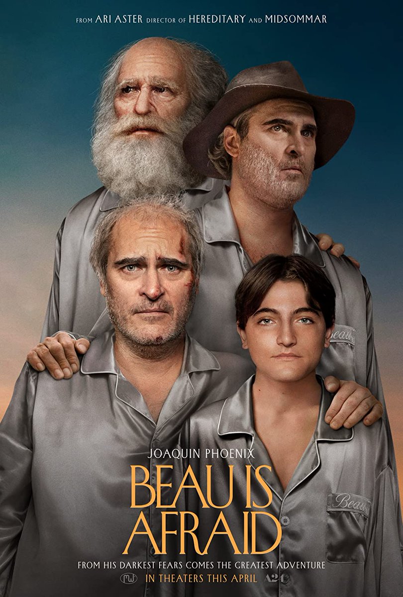 Well, it is time to finally watch this new Ari Aster movie!! I have heard it is a trip!! I am stoked to see how I feel about it!! 😀😀😄 #NowWatching #JoaquinPhoenix #beauisafraidmovie #AriAster