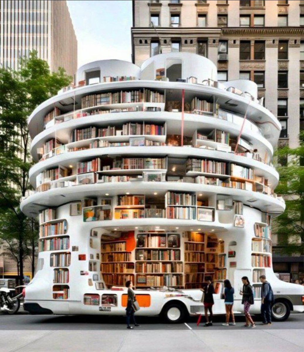 Have you ever seen a mobile bookstore?