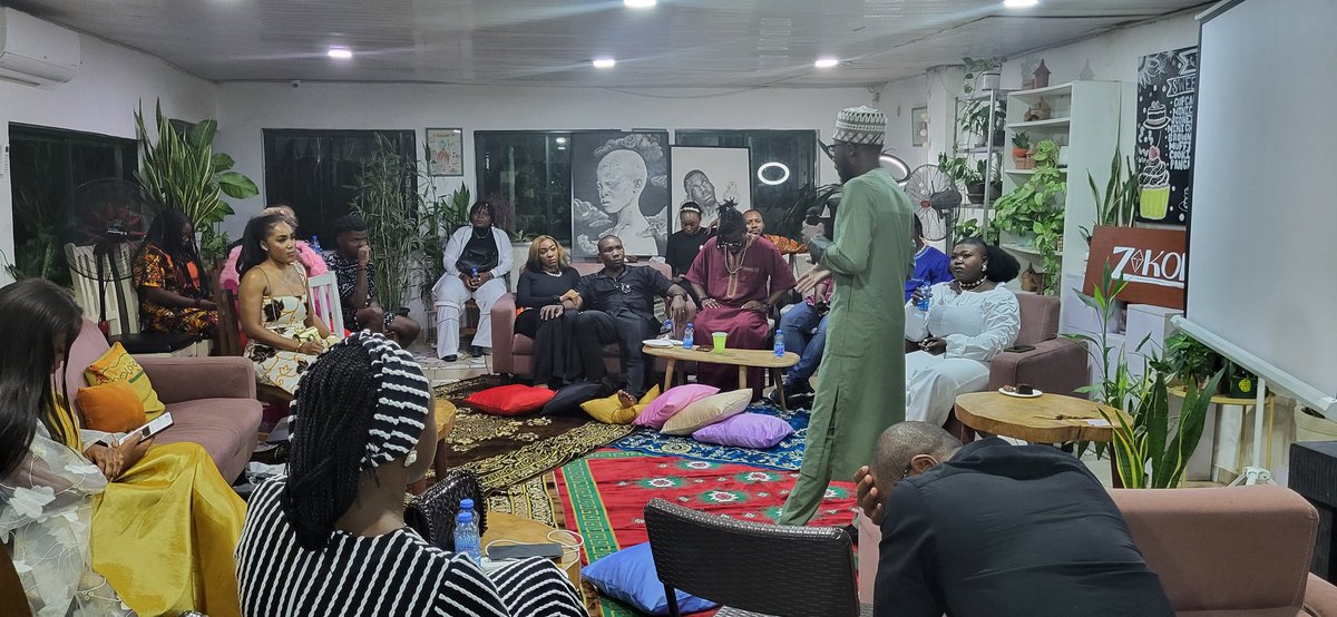 chikaoduah's tweet photo. Beautiful faces tonight at the launch of @ZikoraMediaArts 
Present: @YarKafanchan @gimbakakanda @Nwankpa_A @Omojuwa @richardalijos @akankadesign @buchionyegbule
#zikoracircle https://t.co/I4ONd4FMar