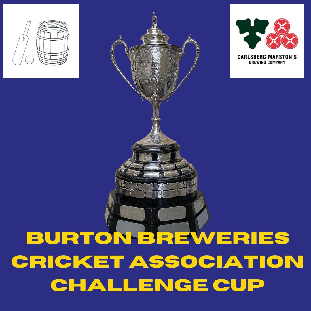 BURTON BREWERIES CRICKET ASSOCIATION CUP 2023 - 1st Round 

The 1st round is almost complete with the last game being played this week ahead!

Thurs 29th @MickleoverCC v @hammerwich_cc 

#WeAreClubCricket
#CricketFamily